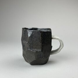 灰釉　面取りマグ大　No.2の画像