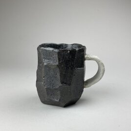 灰釉　面取りマグ大　No.3の画像
