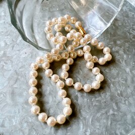 NA125-【 AVON 】エイボン・ヴィンテージネックレス 1980s Deadstock Fake Pearlの画像