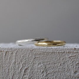 Eclat - Ring 【brass / silver】の画像