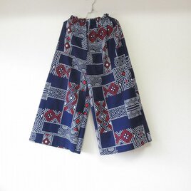 ☆浴衣ガウチョパンツ☆ポケット刺し子♪【再販】の画像
