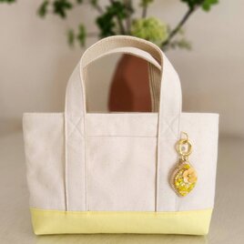きらきらレモンのバッグチャーム&ミニトートバッグセットの画像