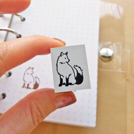 きつねハンコの画像