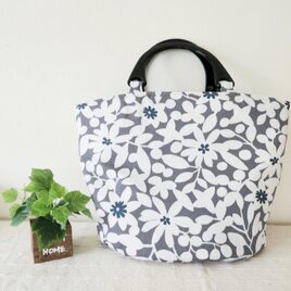 たっぷり入る♡花柄トートbagの画像