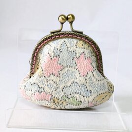 着物から作ったがま口の画像