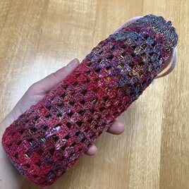 ペットボトルカバー(手編み)の画像