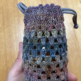 ペットボトルカバー(手編み)の画像