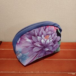 着物　楕円型ポーチ（大）の画像