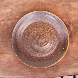 備前焼 皿(19.5cm)　sr3-081の画像