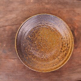 備前焼 皿(19.5cm)　sr3-082の画像
