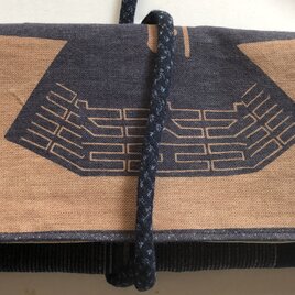 ８２３４　半纏柄で作った和風財布・ポーチの画像