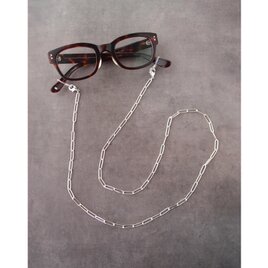 Silver Plane Necklace／2way Necklace グラスコード ネックレス兼用（眼鏡ホルダー）の画像