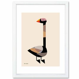 バードモダン　鳥　送料無料 　イラスト　A4〜A0　ポスター　アートポスター　アートsei検索新着順　3523の画像