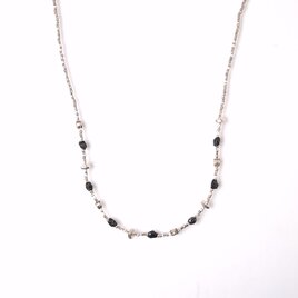-Black Diamond- silver necklaceの画像