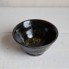 黒釉窯変酒杯の画像
