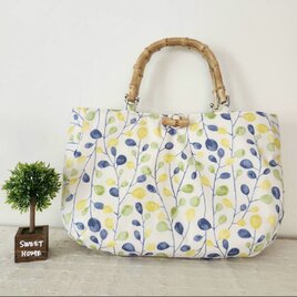 bamboo♡花柄トートbagの画像