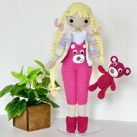 あみぐるみ・アリスちゃん♡着せ替え お人形さん | iichi 日々の