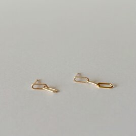 14kgf ◇ クリップチェーンピアス　2 & 3の画像
