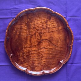 桑拭漆輪花盆(くわふきうるしりんかぼん)　　№8798の画像