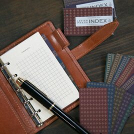 LETTER PRESS INDEX (MICRO5）　〔retro pattern series〕の画像