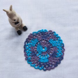 maaru コースター ディープ紫系【11.5cm】の画像