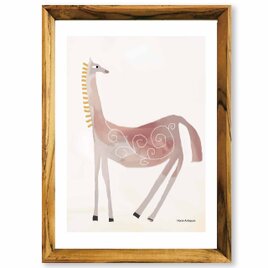 アンティーク　馬　送料無料 　イラスト　A4〜A0　ポスター　アートポスター　アートsei検索新着順　3528の画像