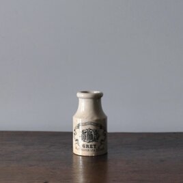 Creil&Montereau クレイユモントロー マスタード ポット h12.5cm フランス アンティーク 0502140の画像