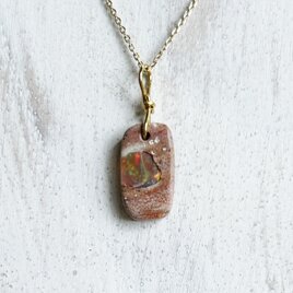 K24純金カンテラ オパール ペンダントトップ/ ピアス◇K24 Pure Gold Cantera Opal Pendの画像
