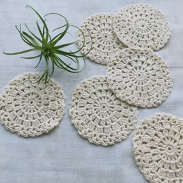maaruI コースター オフホワイト【10.0cm】の画像