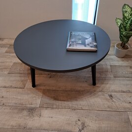 ハンドメイド ブロックチェックローテーブル LTB-K23-REC-BK_230706_01.jpg?v