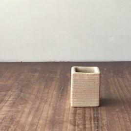楊枝立て 赤桃の画像