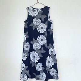 ＊浴衣リメイク＊浴衣のワンピース・E（Lサイズ）