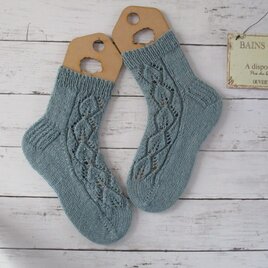 冷え取りソックス Hjertegarn Bamboo Wool 4408の画像