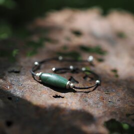 -Pyu old beads- code braceletの画像