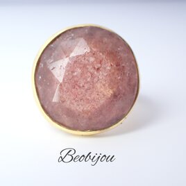最新作☆『StrawberryQuartz』の世界でひとつの天然石の画像