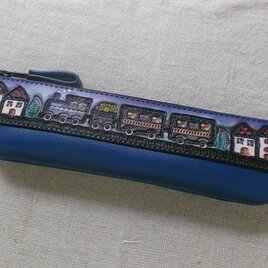 レザークラフトペンケースの画像