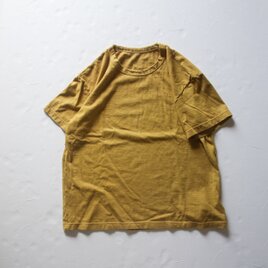 草木染　organic cotton  Tee / 柑子色 / 男女兼用3サイズの画像