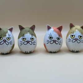 月桃subari張り子　猫
