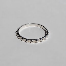 Pudding Stud Ring / SV925