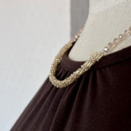 *Always*ゴールドカラーのカンタン•キレイ2weyネックレスの画像
