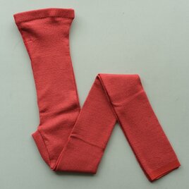 【new】リネンニットレギンス マチ付き（アカネ）｜size S-Mの画像