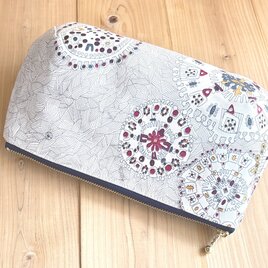 リバティ　角丸ポーチ　Lサイズ＜Edleigh＞(エドリー)の画像