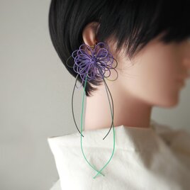 かたっぽイヤーカフ「ハナメグル・囀」