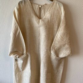 リネン✳︎割烹着
