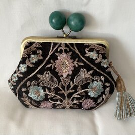 フランスアンティーク　がま口　ケース antique andico / アンティーク アンディコ 】 フロント