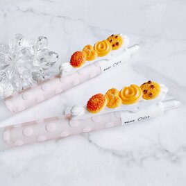 小さなクッキーのボールペン　フェイクスイーツ  スイーツデコの画像