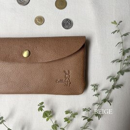 [ウサギ] 長財布/フラップタイプの画像