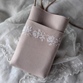 アンティークレース*リボン刺繍*バレッタ*rp | iichi 日々の