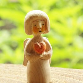 木彫り 天使　③