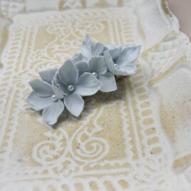 ②アンティーク　布花　薔薇　フランス　ビスクドール 花冠　ハンドメイド　素材 アンティーク 白薔薇のティアラ 布花 花冠 オフホワイト : LES